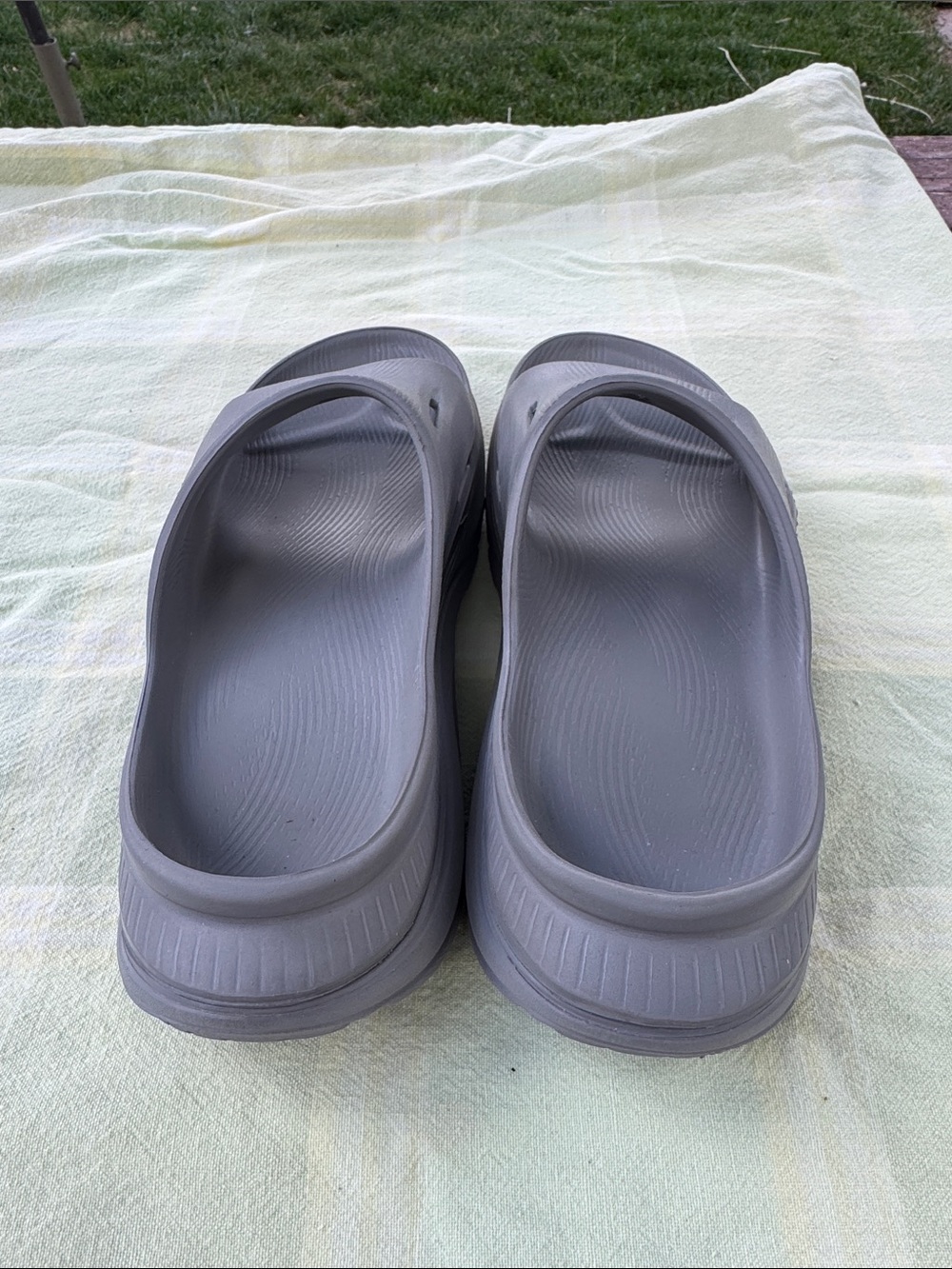 Hoka ORA Recovery Slide 3 Grey Slide Sandals W9 M 7 - Picture 3 of 6